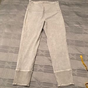Lululemon size 6 acid wash leggings. NWOT